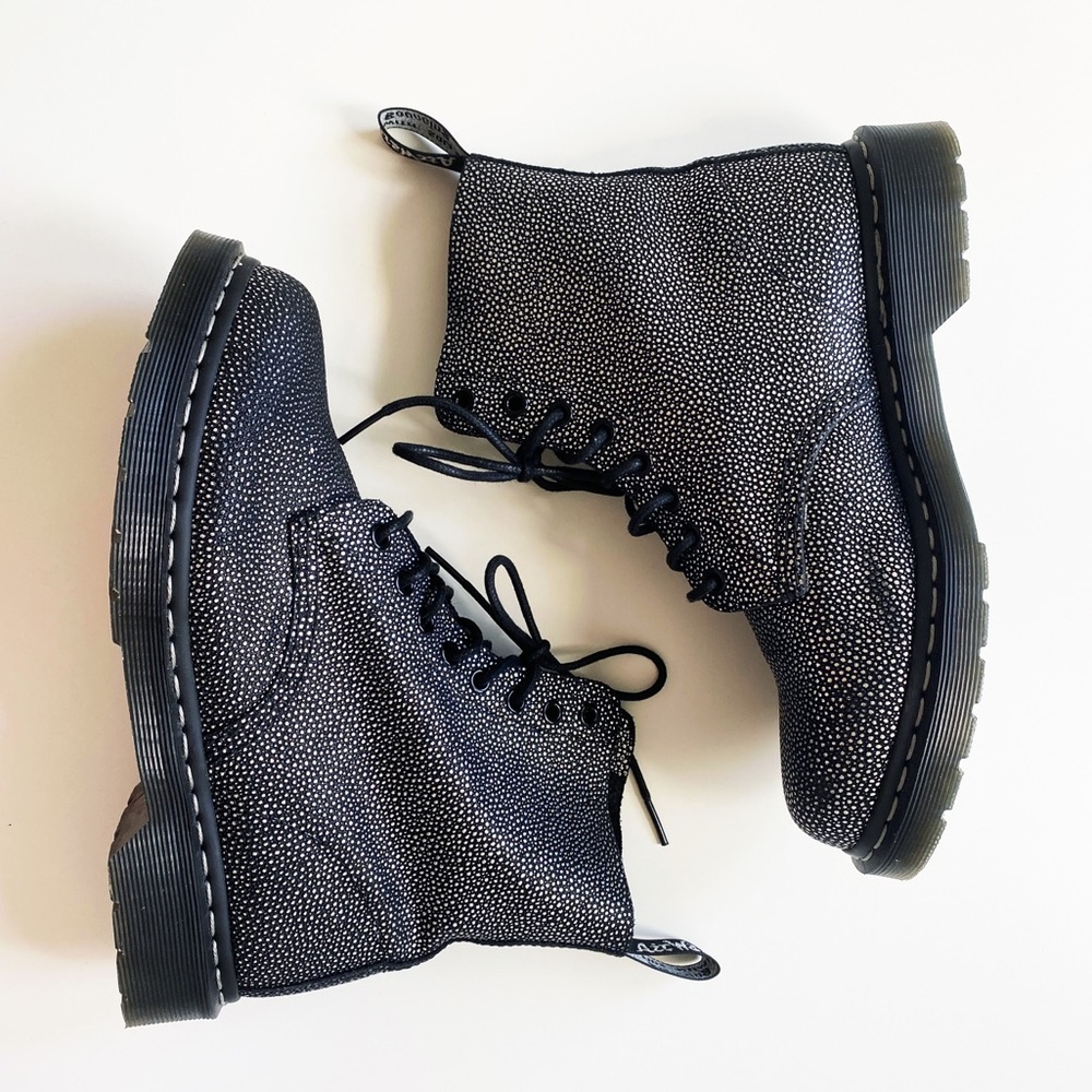 Metallic Dr. Martens Boots